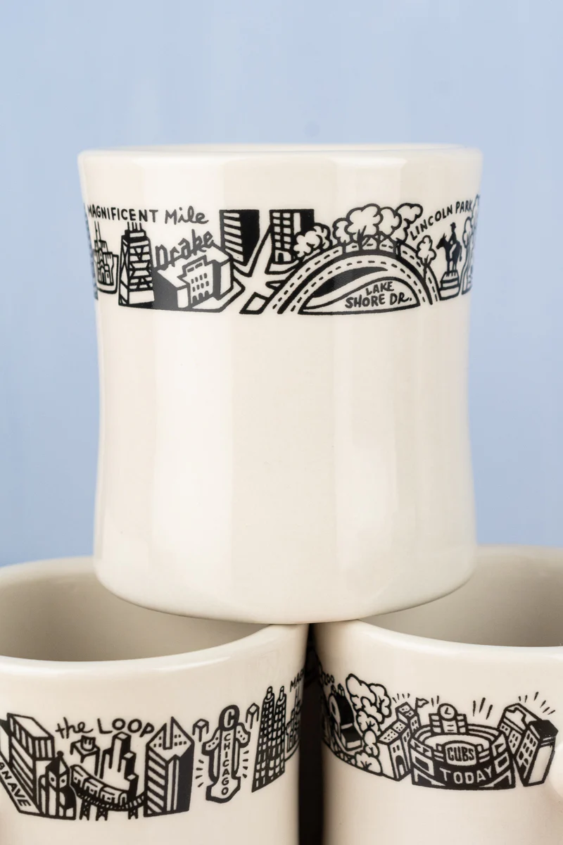 Chicago Skyline Mug - Image 4
