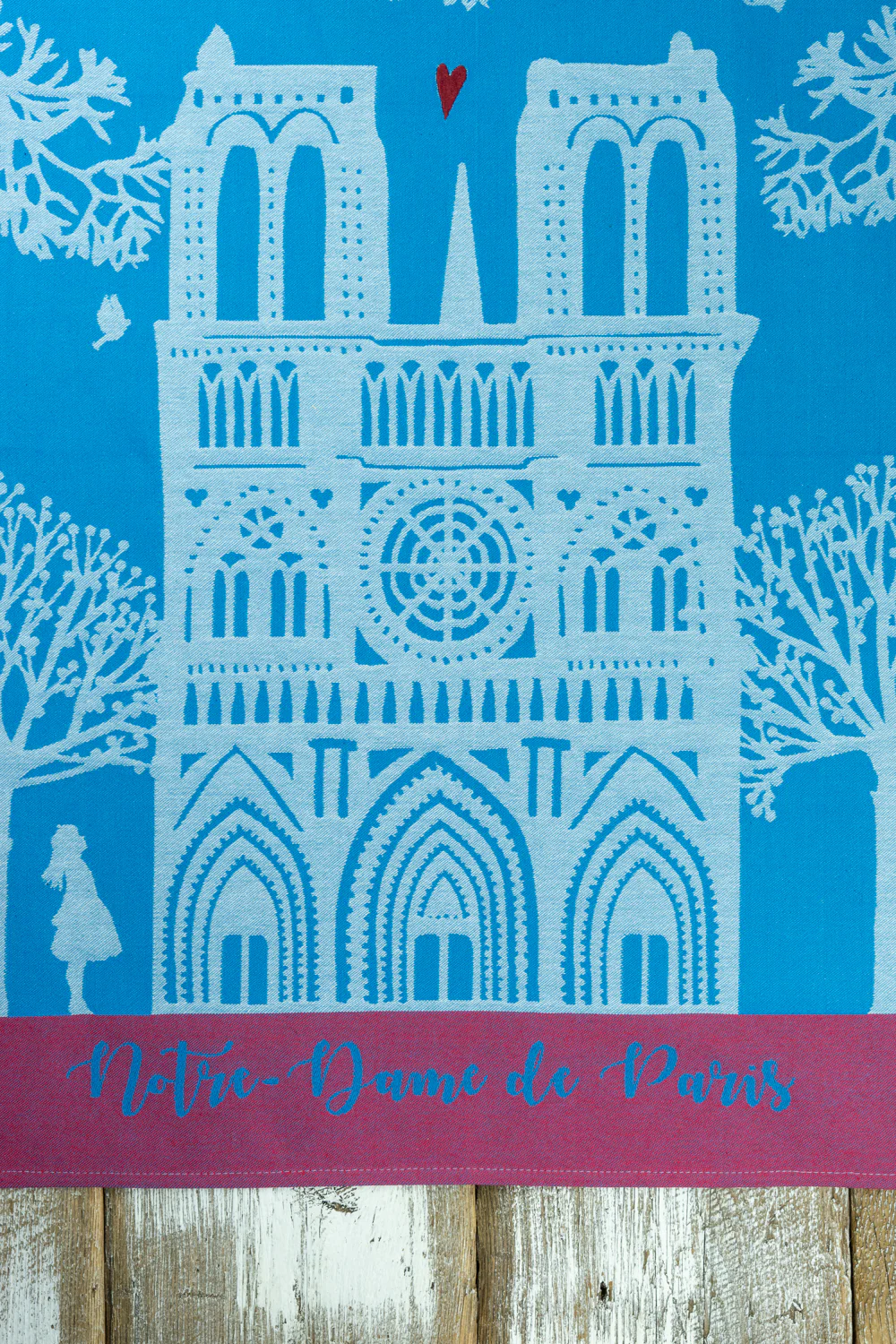 Moutet Notre Dame Tea Towel - Image 4